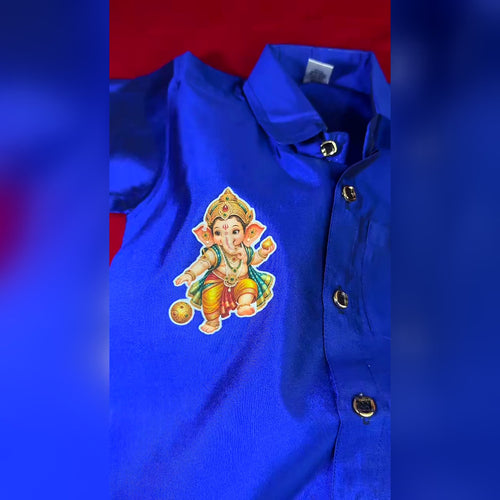 Baby Ganesha iron-on patch product video